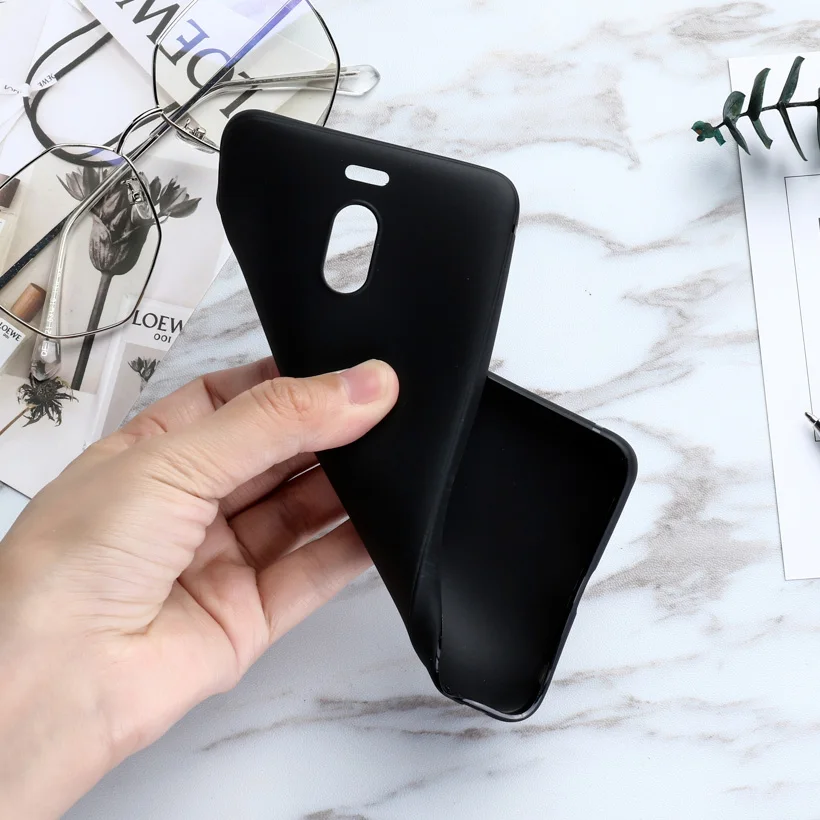 Матовые силиконовые чехлы для Meizu 15 PLAY Plus M6 M5 M3 Note Mini 3S M5C A5 M5S E2 Pro 7 6 MX6 черные