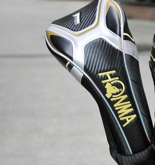 1Pcs driver Cover HONMA гольф-клубов Набор чехлов для клюшек для 1 водителей 3 дерева 5 дерева 1 Putter чехол для головки клюшки для гольфа крышка набор - Цвет: 1Pcs driver Cover