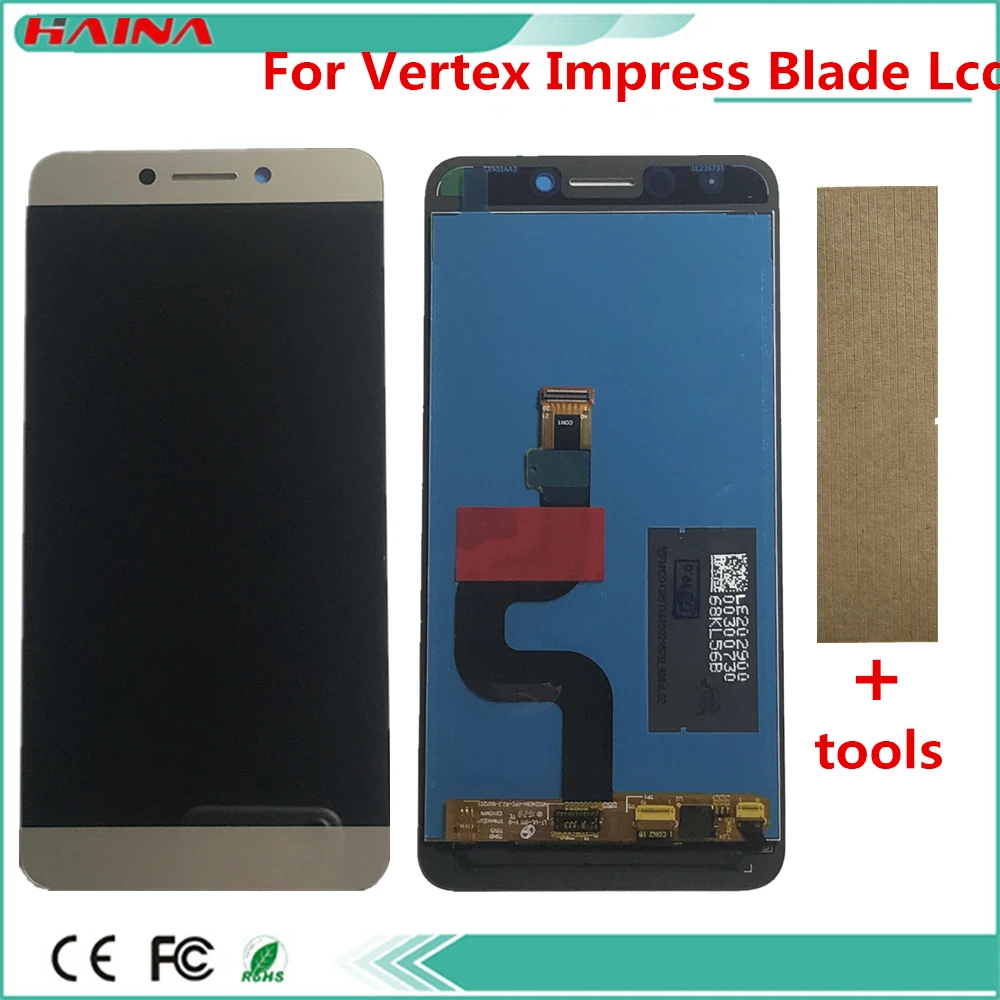 ЖК дисплей для Vertex Impress Blade кодирующий преобразователь сенсорного экрана в сборе