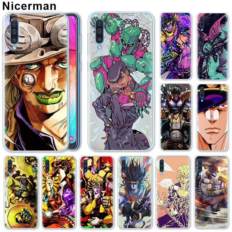 JoJo's Bizarre Adventure JoJo Silicone Case for Samsung Galaxy A71 A51 A90 5G A50 A70 A40 A20e A10 A30 A80 A8 Plus A7 A9 Cover