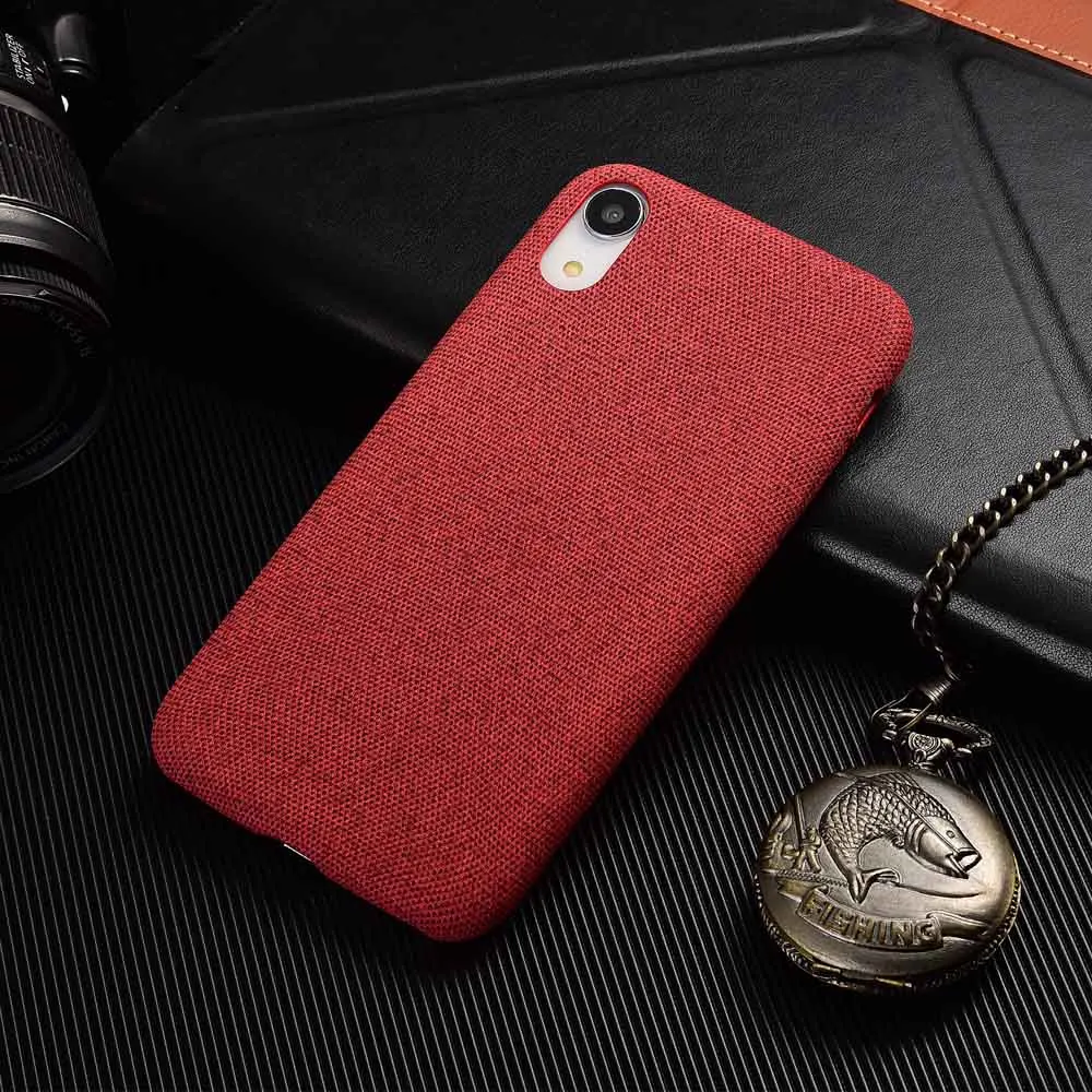 15 Ультра-тонкий холщовый силиконовый чехол для телефона для iPhone XS Max X XR 7Plus Плюшевые Вязаные лен шерсть хлопок лен мягкий Задний защитный чехол - Цвет: 15
