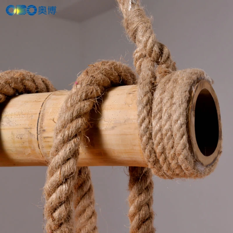 

Vintage Hemp Rope Pendant Light AC90-260V E27 Loft Creative Personality Industrial Pendant Lamp for Restaurant Coffee Bar