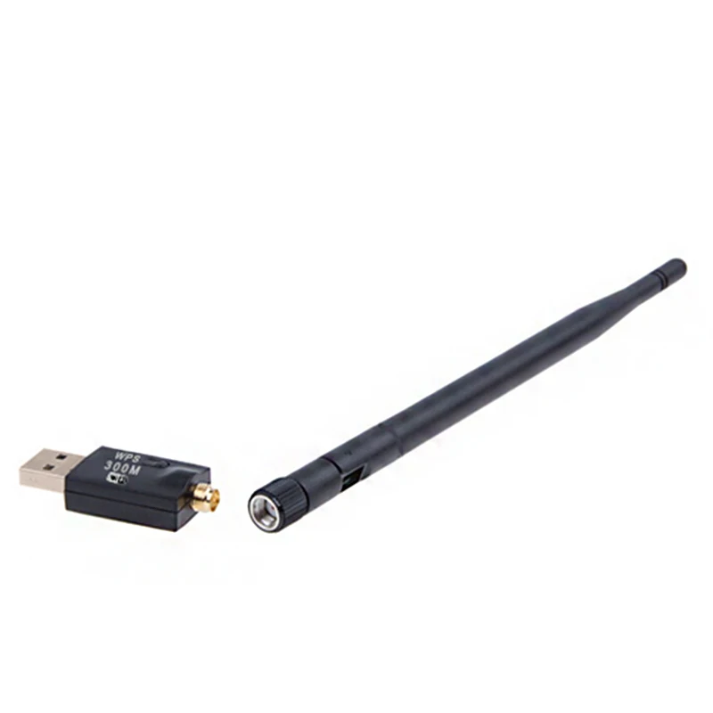 Новый беспроводной Wifi адаптер 5 дБ антенна 300 Мбит/с Wi Fi USB беспроводная сетевая