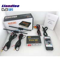 for colombia russia uk hd car digital tv receiver host mobile turner box two antenna dvb t2 m 718