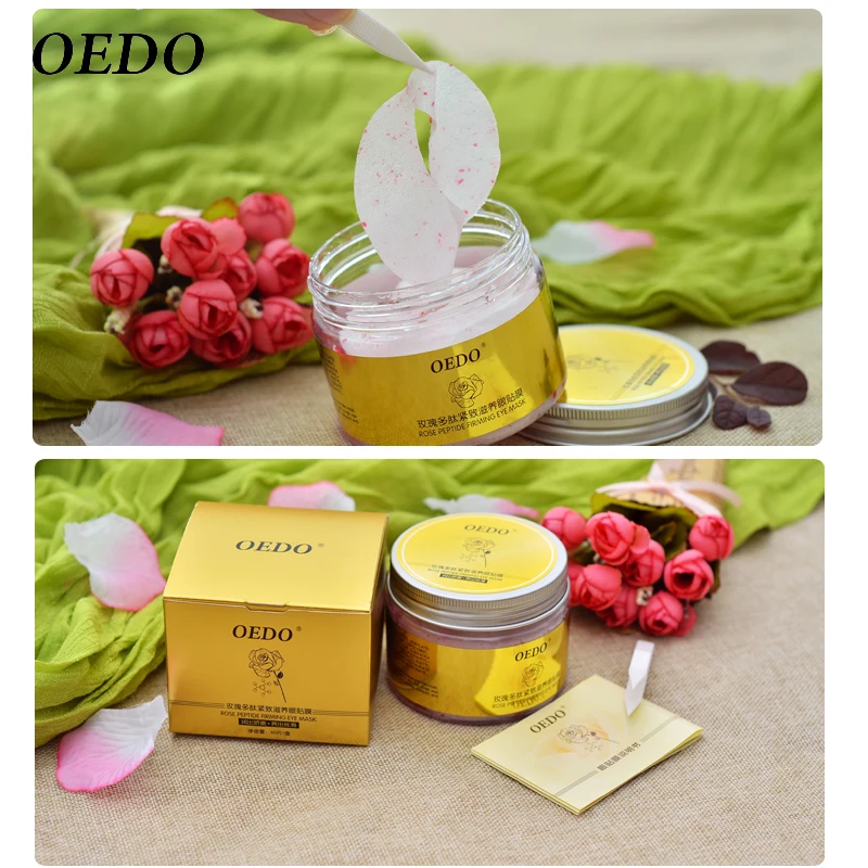 OEDO 60 шт./кор. с пептидами и укрепляющая маска для глаз удаления темных кругов под