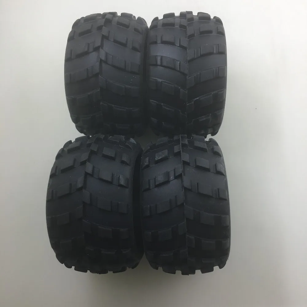 2 левая шина + правая покрышка для Wltoys A979 1/18 Rc автомобиль запасные Запчасти 01/02