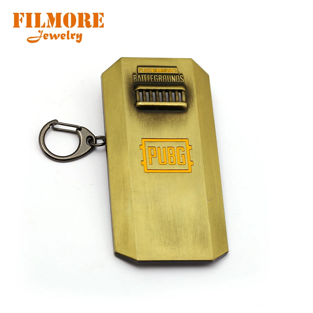 Лидер продаж брелок для ключей Filmore из сплава в стиле игры Battleground металлический