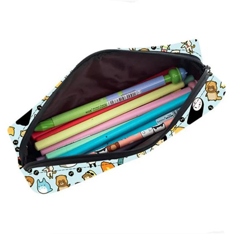 PROMSPLAND мой сосед ручка Тоторо КСС сумка мультфильм Холст Аниме коробка Pencilcase