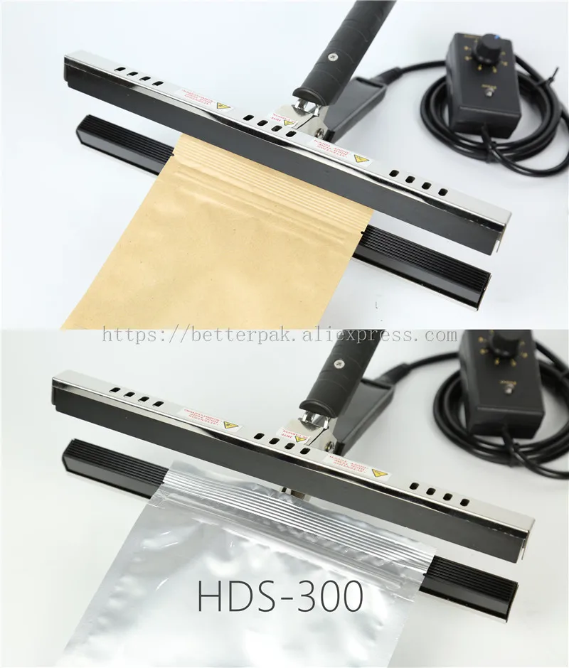 HDS-200/300/400 Портативный вакуумный упаковщик, RCIDOS металлизированная пленка/алюминиевая фольга пленочное покрытие машина для непрерысной герметизации машина 110 V/220 V
