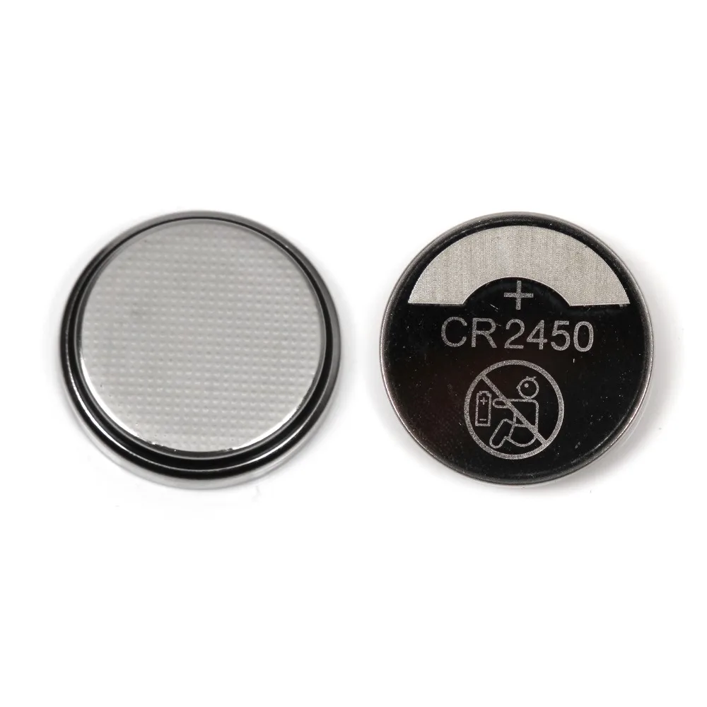 100 шт. 3 в CR2450 кнопочный аккумулятор KCR2450 5029LC LM2450 литиевые батареи CR 2450 для часов электронный игрушечный пульт дистанционного управления