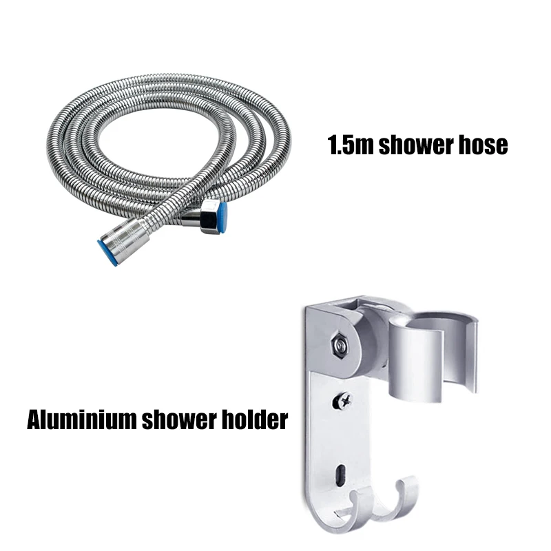 Zhangji ABS 300 отверстий набор душевых головок с шлангом из нержавеющей стали и