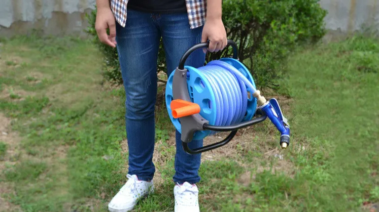 Катушка шланга портативный садовый водный шланг для хранения максимум 82 футов