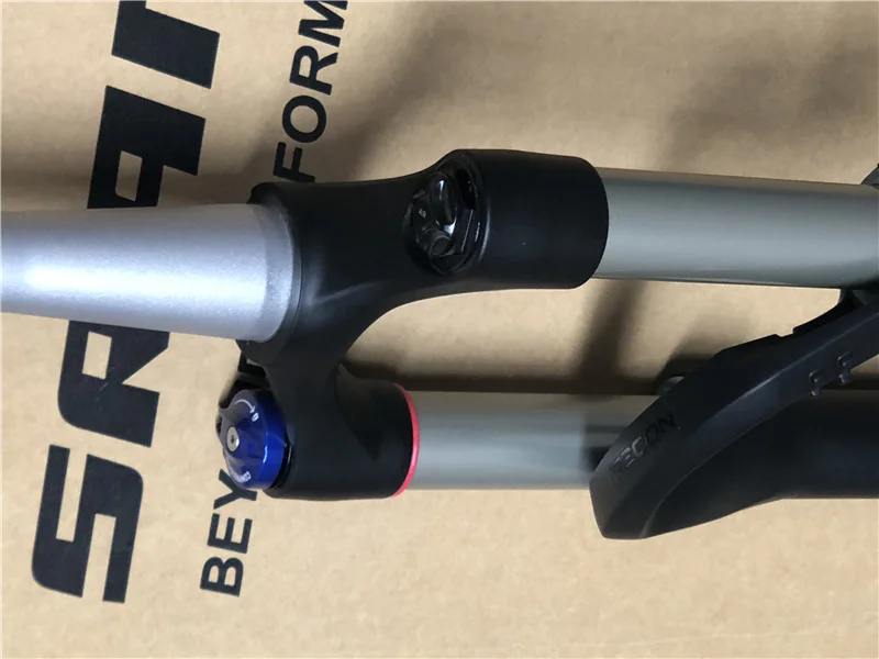 2017 SRAM ROCKSHOX RECON GOLD RL 29 Solo Air 9 мм QR 100 1 5 конический ручной замок матовый черный MTB