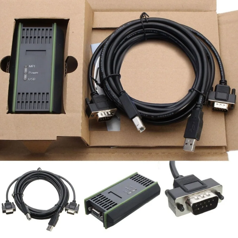 6ES7972-0CB20-0XA0 ПК адаптер USB кабель для Siemens S7-200/300/400 RS485 benebus MPI/PPI 9-контактный |