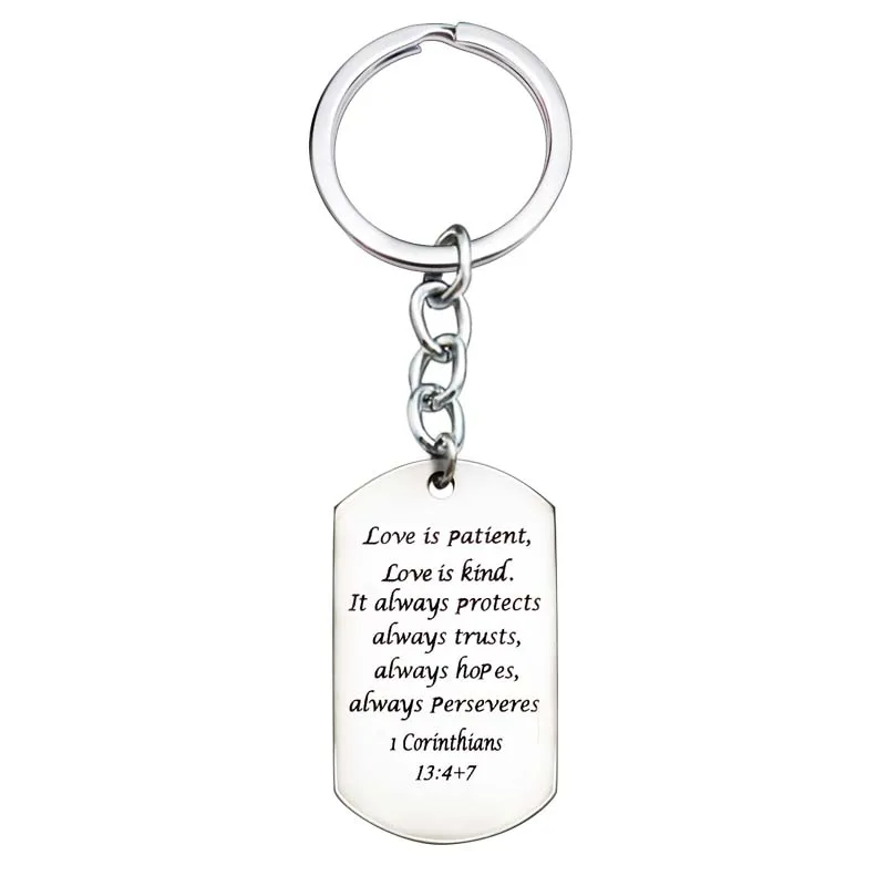 Мода Семья Jewelry вдохновение кулон Нержавеющая сталь Dog Tag Цепочки и ожерелья