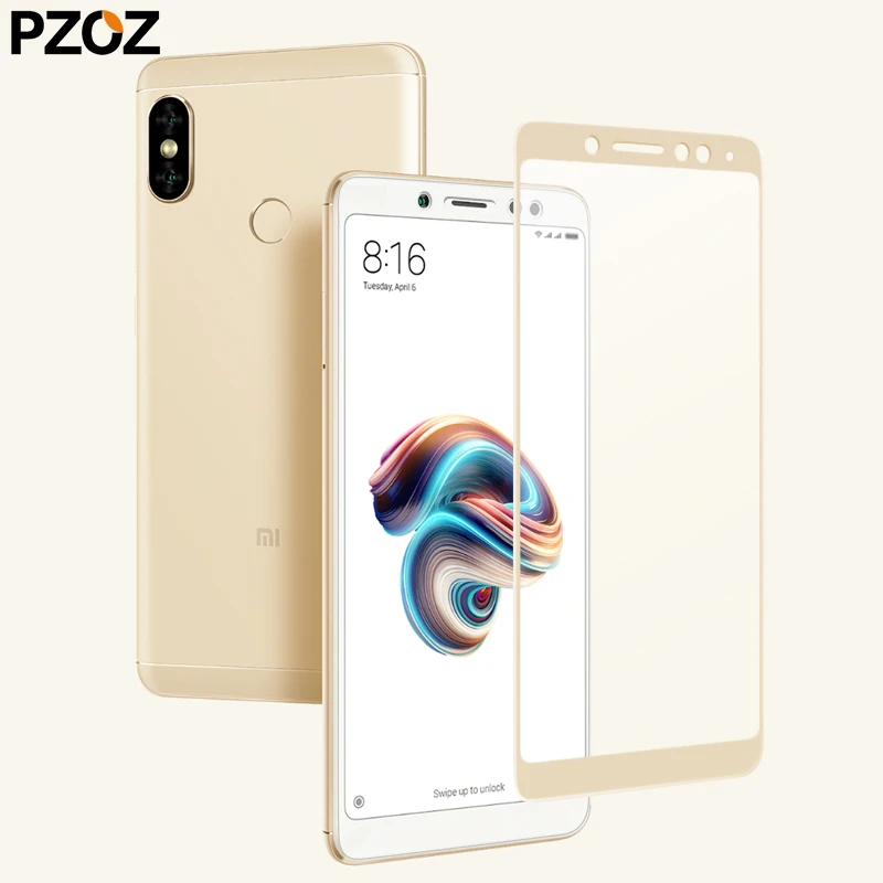 PZOZ xiaomi redmi note 5 pro, закаленное стекло, полное покрытие, защитная пленка для экрана xiomi redmi note 5 7, стеклянная пленка xaomi note5 note7