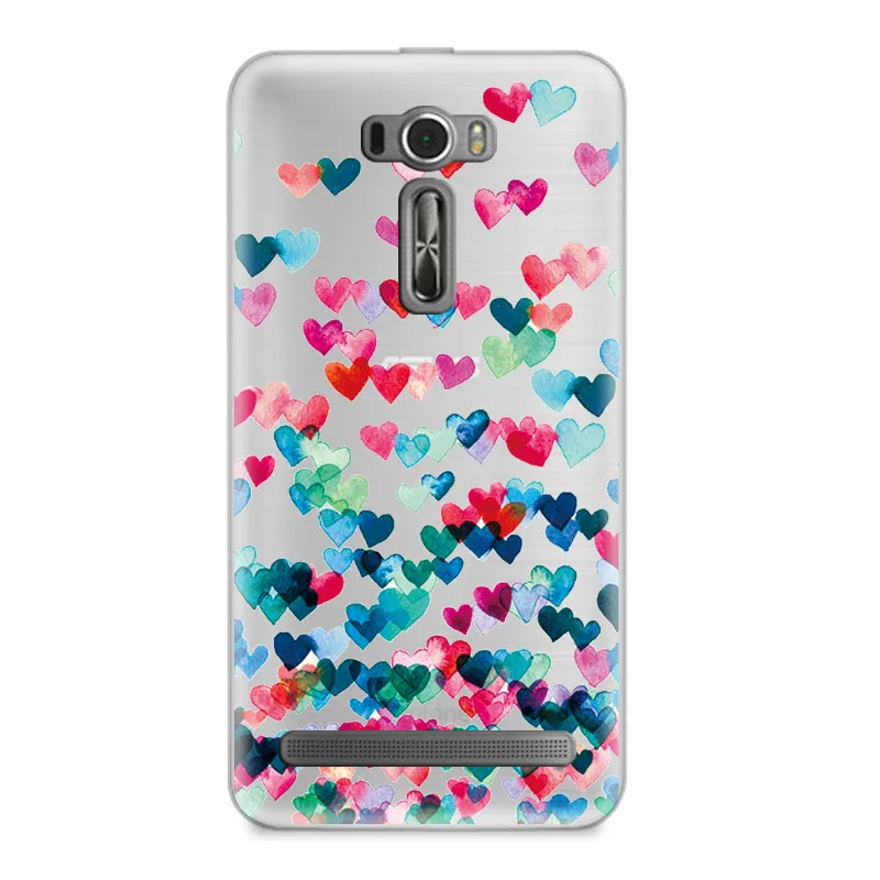 CROWNPRO 5,0 дюймов Мягкий ТПУ чехол для Asus Zenfone 2 laser ZE500KL ZE500KG чехол силиконовый чехол для Asus Zenfone 2 laser чехол - Цвет: L