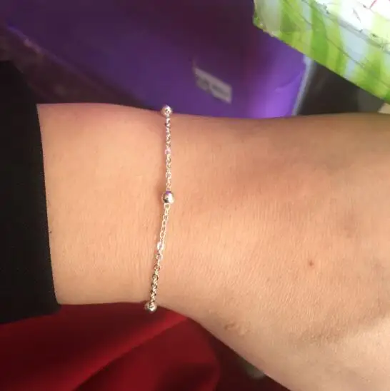 Женский браслет sl080 винтажный с круглыми бусинами|round bead bracelet|bead braceletbracelet modern |