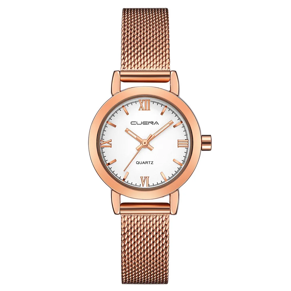 color as show Montre Femme,, Топ бренд, роскошные женские часы, браслет из нержавеющей стали с сеткой, часы, женское платье, кварцевые часы, Relogio Feminino - Цвет: color as show