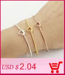 Best Gift Simple Knuckle Love Heart Knot Rings For Women Girls Promise Anillos Jewelry Rose Gold Silver Color