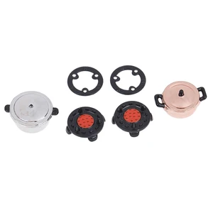 112 мини горшок с печи имитация миниатюрная кухонная утварь модель игрушка для кукольного украшения кукольный домик мебель игрушки аксессуары