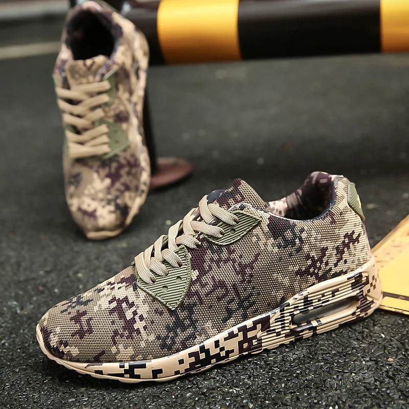 DR.EAGLE/Мужские дышащие камуфляжные кроссовки на шнуровке в стиле милитари Удобные