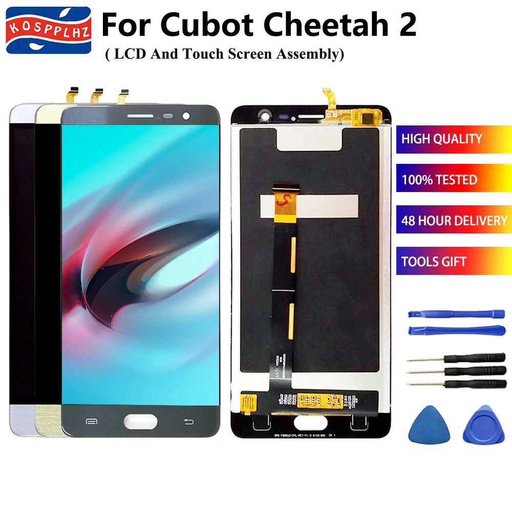 Высокое качество для Cubot Cheetah 2 ЖК дисплей кодирующий преобразователь сенсорного