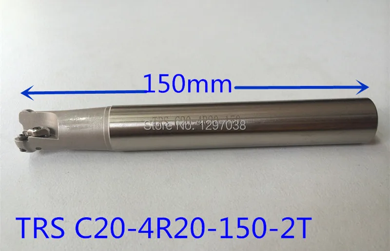 

TRS C20-4R20-150-2T Comer Rounding End Mill Cutting diameter 12mm Length 130mm TRS Round dowel end mill RDMT0802 Inserts