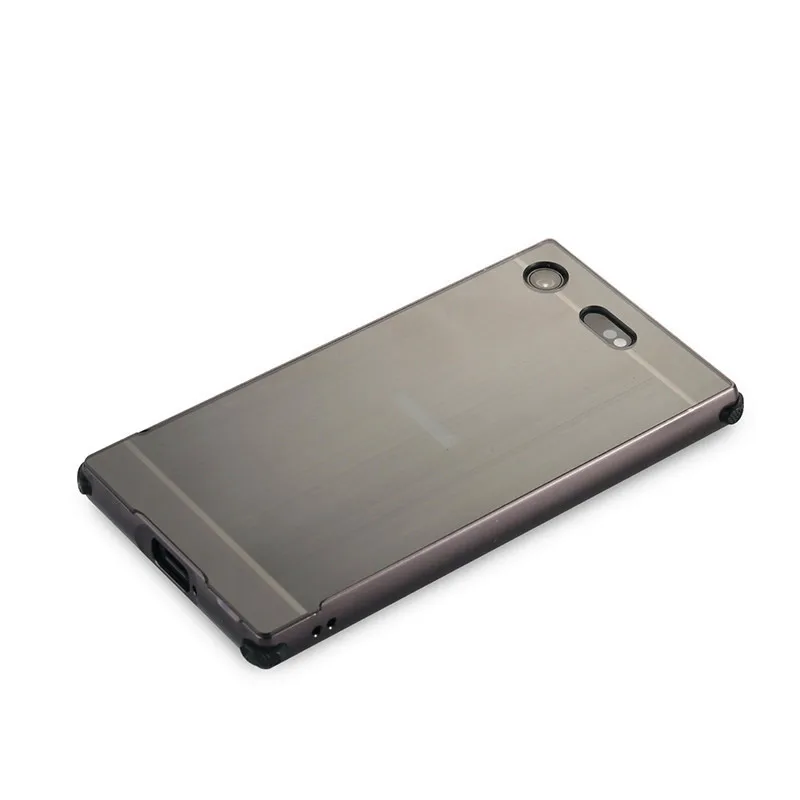 Для sony Xperia XZ1 компактный противоударный чехол с металлическим каркасом с матовой задней крышкой чехол для sony Xperia XZ1 Compact