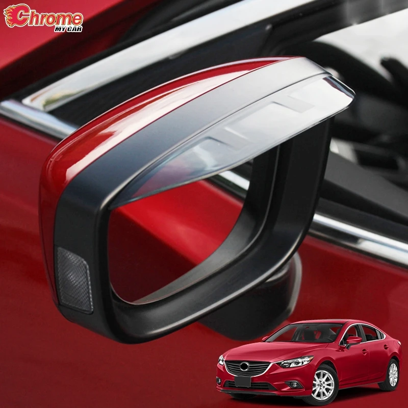Для Mazda 6 Atenza GJ 2013 боковое зеркало для двери, защита от дождя, козырек, защитная крышка, украшения, автомобильные аксессуары