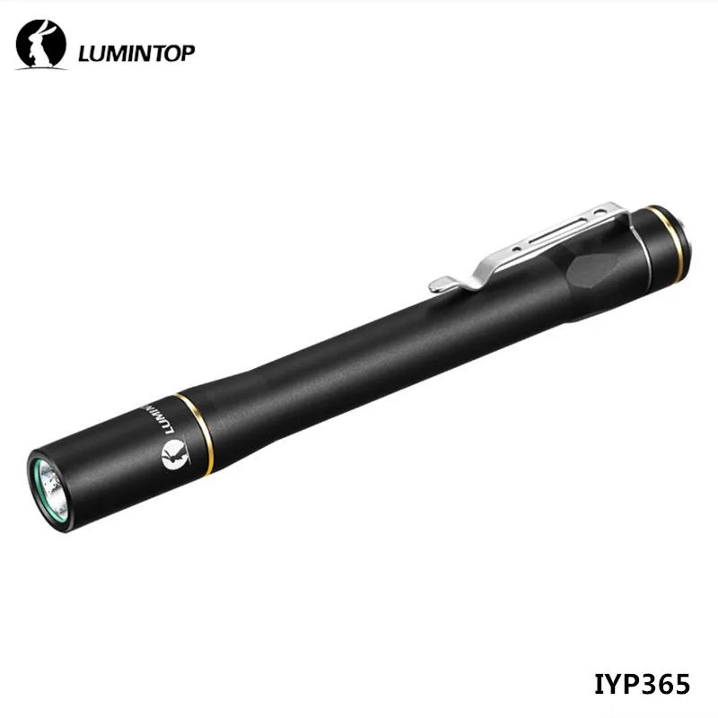 Lumintop IY365 2 шт. AAA ручка фонарик из алюминиевого сплава Nichia High CRI EDC Penlight поворотная