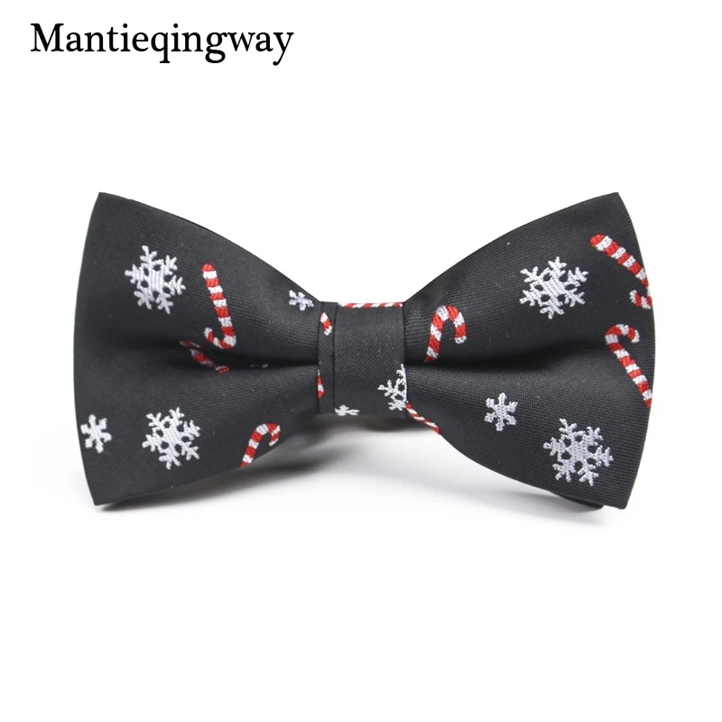 Mantieqingway/детские рождественские галстуки бабочки для маленьких мальчиков рубашки