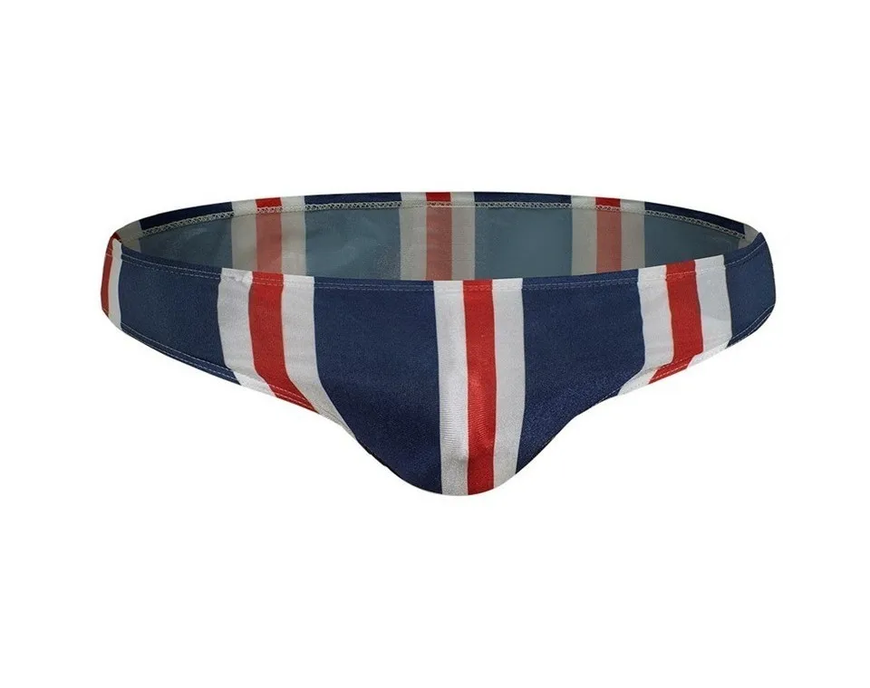 Men swimsuit-14 Полосатый Мужской купальный костюм с треугольным внутренним шнурком, Мужская дышащая одежда для плавания, эластичные плавки, пляжная одежда, сексуальные мужские плавки - Цвет: Men swimsuit-14