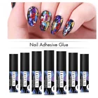 LILYCUTE 5 мл клей для ногтей для фольги переводная наклейка клей для ногтей отмачиваемый УФ гель лак для ногтей аксессуары инструменты