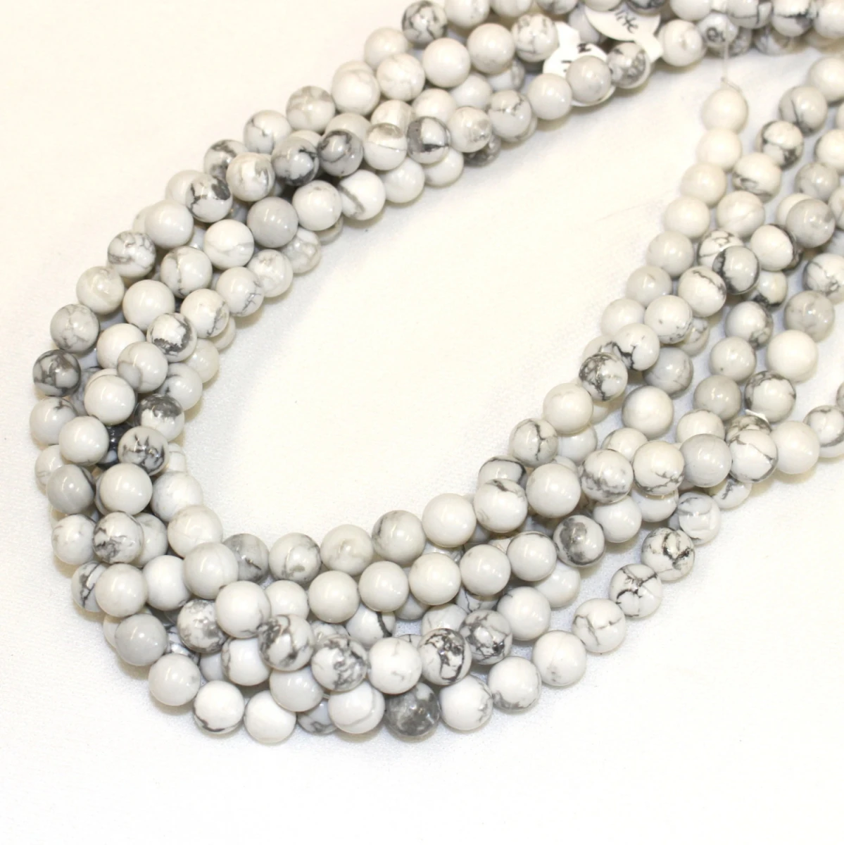 

8mm Howlite beads Natural Stone for Jewellery Making