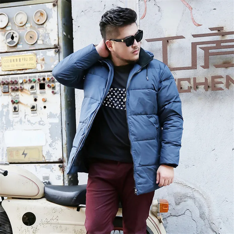 Brand Winter Jacket Men's 2017 New Park Thicken Oversize XL-6XL 7XL 8XL 9XL 10XL Warm Fits 170kg Wear | Мужская одежда