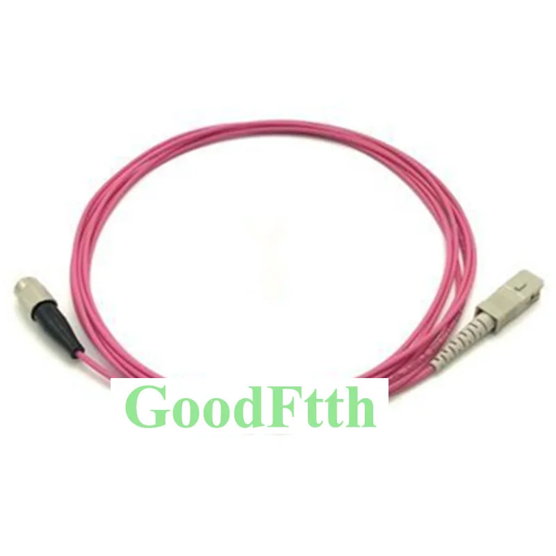Fiber Patch Cord Cable FC-SC SC-FC OM4 Simplex GoodFtth 1-15m 6pcs/lot
