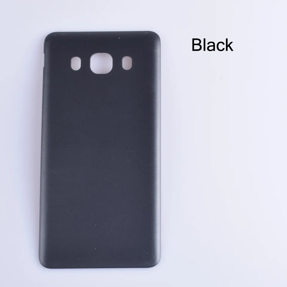 Новая задняя дверь для Samsung Galaxy J5 j510 SM-J510F J510FN J510Y J510M J510G Корпус задняя крышка с логотипом - Цвет: Black-No tool