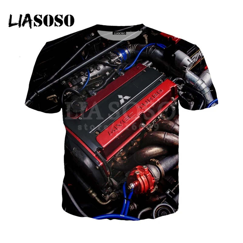 Mitsubishi Car Engine Top 10 4G63 3D печать персональная футболка/Толстовка/толстовка унисекс
