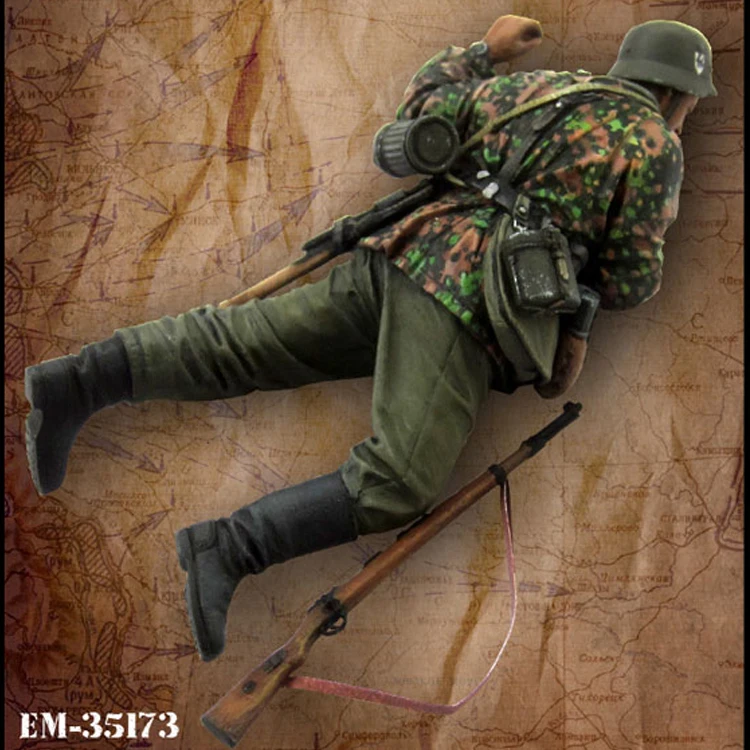 1/35 солдат (раненные) модель солдата GK из смолы военные темы второй мировой войны