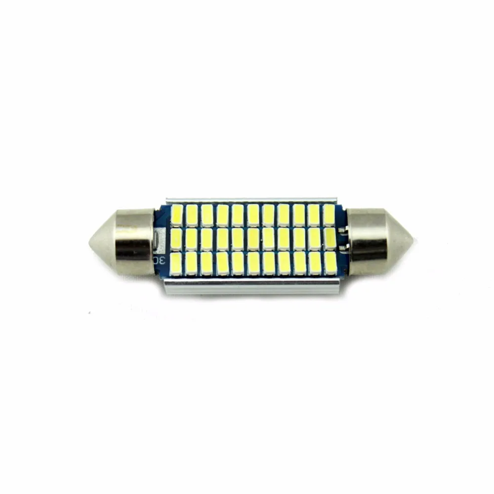 2x41 мм Festoon светодиодный купол C5W 36 3014 33SMD Canbus автомобильный светильник для чтения