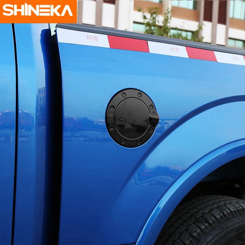 SHINEKA хром 3 цвета ABS крышка топливного бака газовой двери масляная дверь наклейка