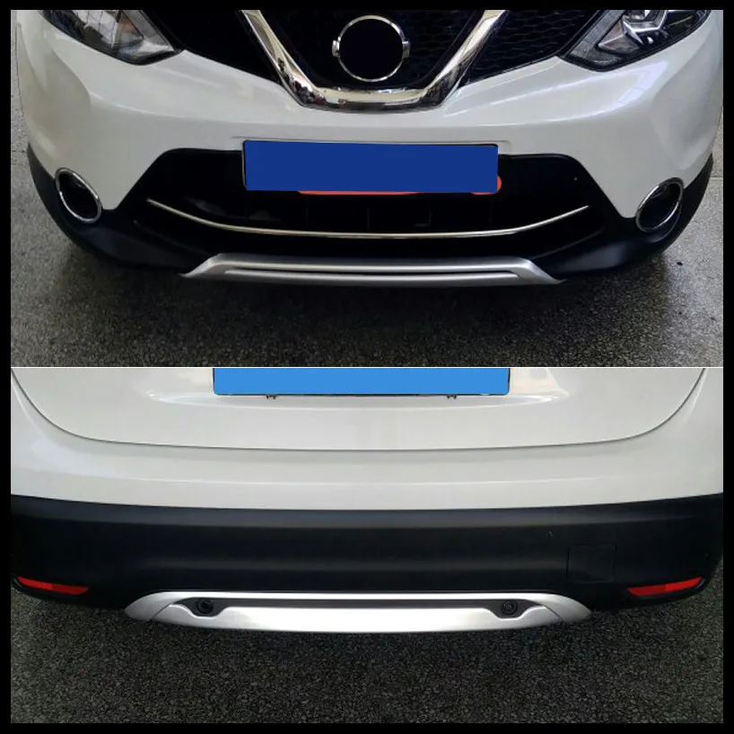 Для Nissan Qashqai Dualis J11 2014 2015 2016 2017 ABS автомобильный передний и задний бампер