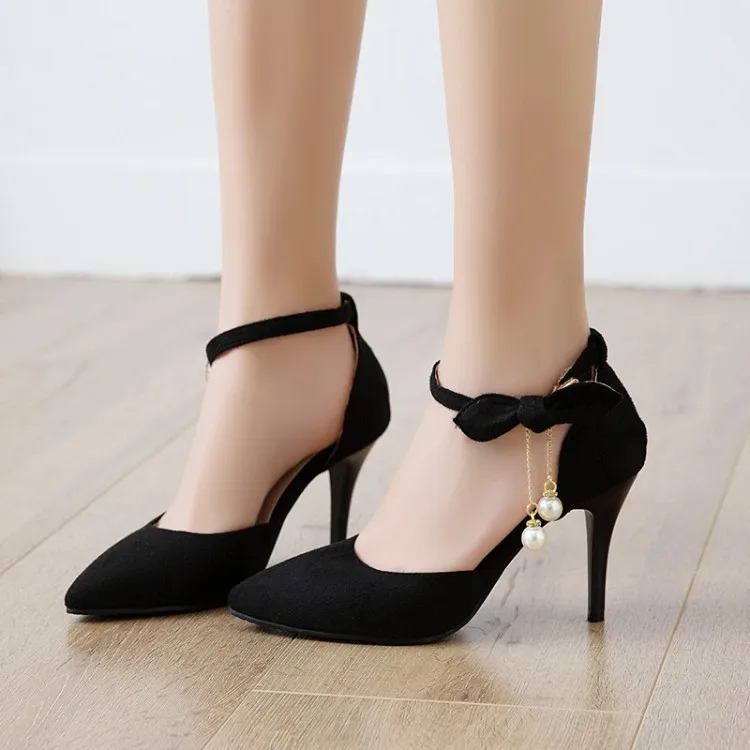 Босоножки на высоком каблуке женская обувь женские летние туфли с узлом-бабочкой