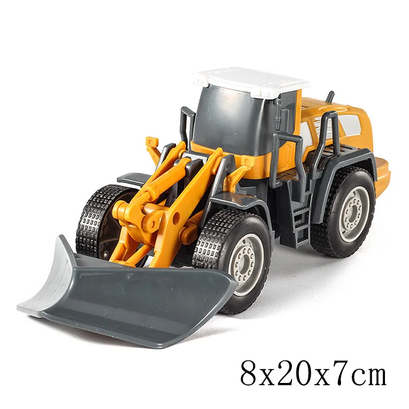 Inertia car D RC автомобили самосвал игрушки для детей мальчиков рождественские день рождения подарки RC инженерный грузовик модель пляжные игрушки транспортер автомобиль для детей - Цвет: Inertia car D