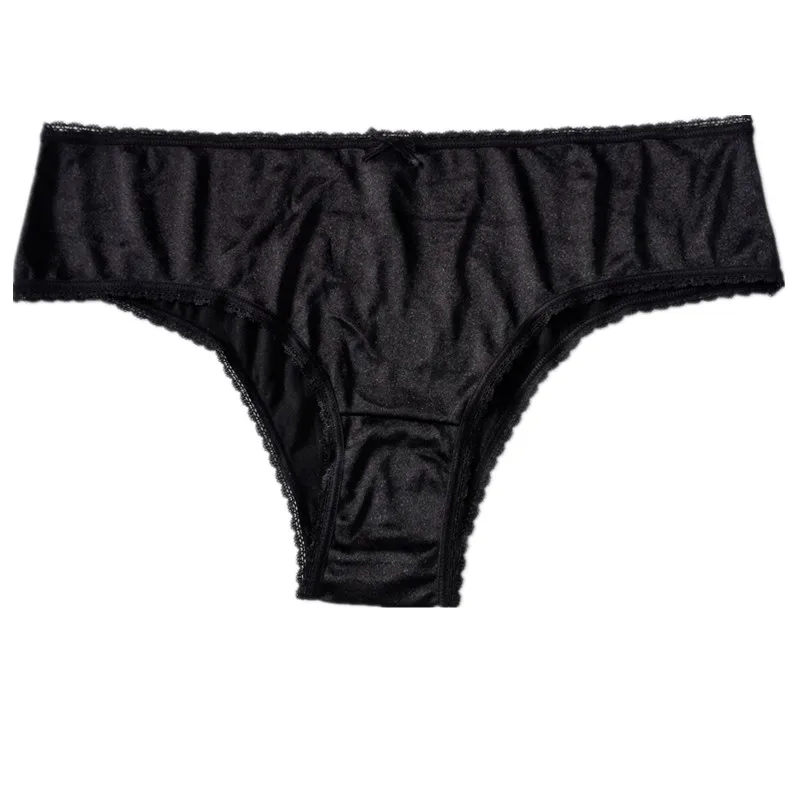 3 шт. сексуальные трусики Атлас Calcinha Для женщин боксеры шорты-боксеры сексуальное