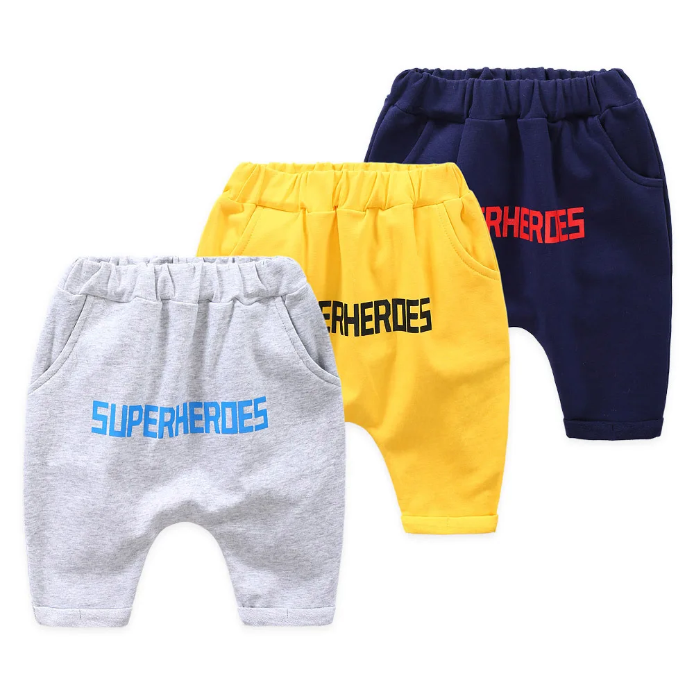 Новинка 2020 года Летние детские шорты Свободные штаны для мальчиков и девочек