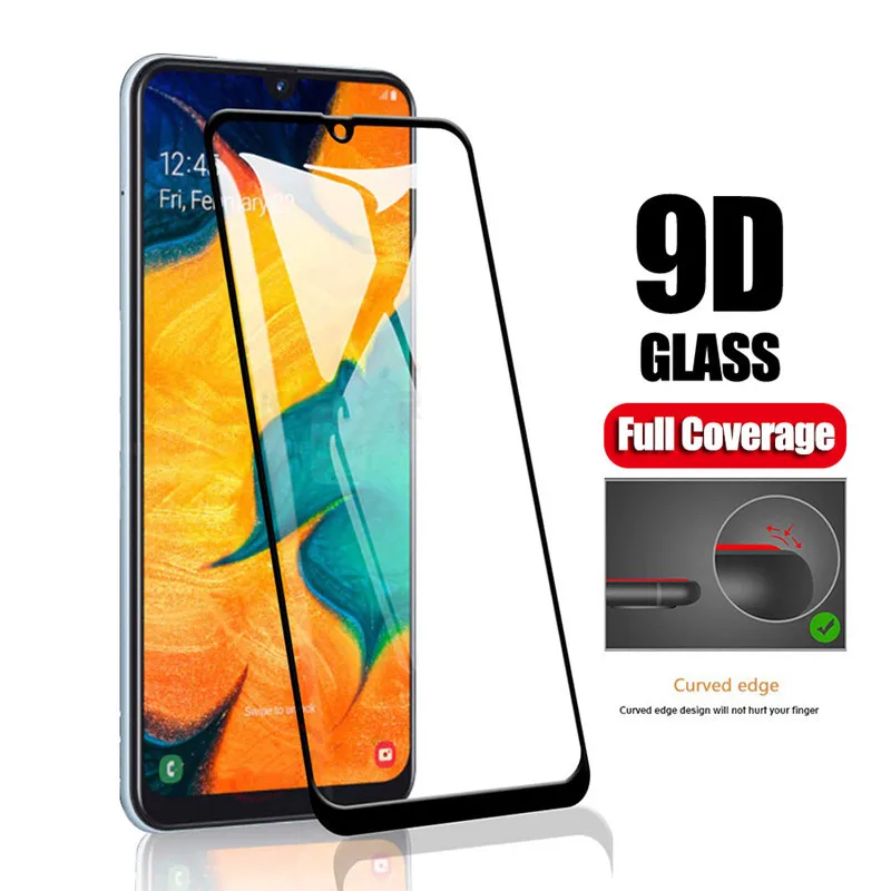 2 шт./лот, полностью Защитное стекло для samsung Galaxy A 30 A 50 A50, Защитное стекло для экрана samsung A50 30 A 40 A70 50A, стеклянная пленка