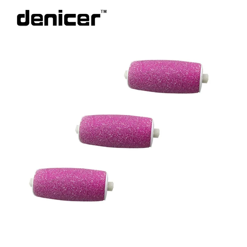 Denicer старшего кварцевого песка Роликовые головки для Scholls 32 34 файл 3 шт