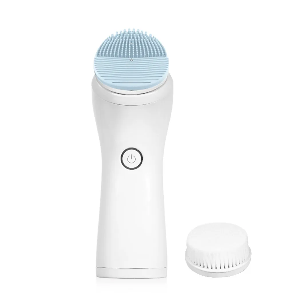 Facial Cleansing Electric Brush Exfoliation 2/3 in 1 Heads Skin Care Tool Scrubber Deep Face Cleaning RechargeableF4.19 | Красота и